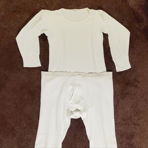 Vintage Classic West Thermal Men's Long Underwear (L) And Shirt (M) Waffle Knit